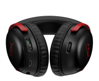 HYPERX Cloud III Wireless Black/Red - 1170699 - zdjęcie 3